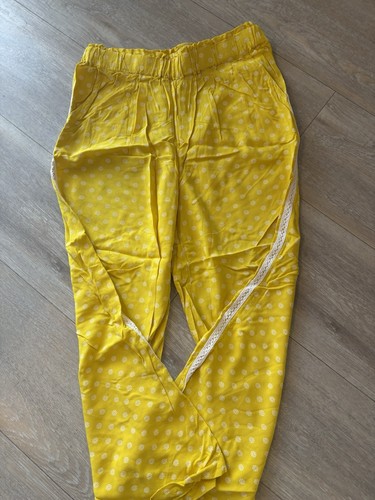 Hose,sommerleicht,gelb