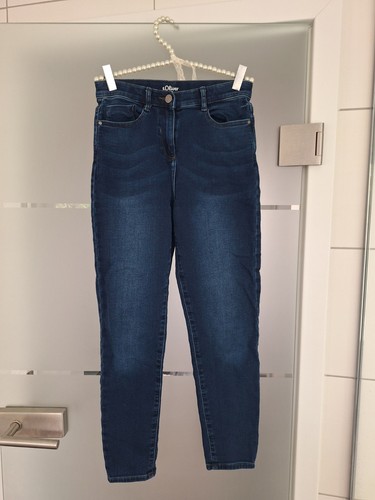 Oliver jeans blau 158 - jeans, gr.